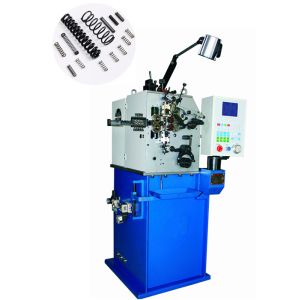 15% Faster Spring Making Equipment Computer Control With 0.75 Kw Cam Axis Servo