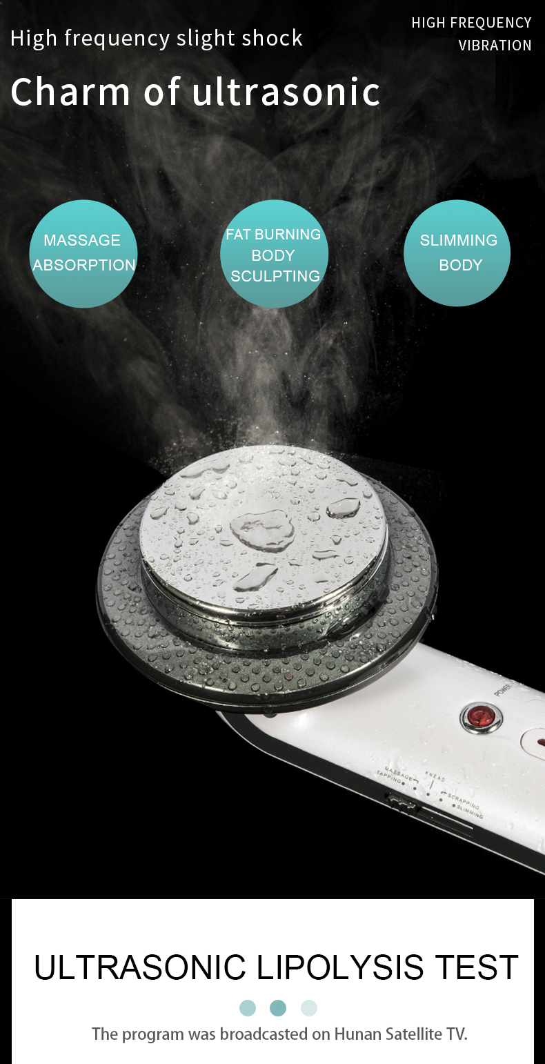 New Home Ultrasonic slimming instrument EMS Infrared Body Massager Fat Burner body beauty instrument
