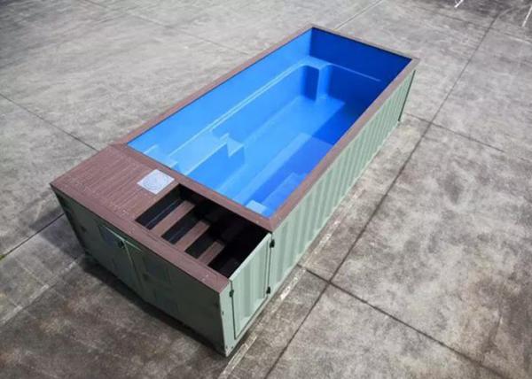 Topshaw Mobile Prefab Container Swimming Pool for Sale, Ready-Made Modern