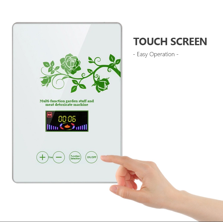 Homefish Glass Panel Portable Fruit Vegetable Sterilizing Intelligent Multifunction Machine 400mg/h Ozone Generator for Kitchen