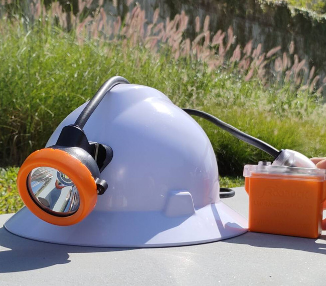 ROOBUCK WIN 9 20000 LUX & IP68 Rechargeable Miner Lamp for Hard Hat Led Lights Professional