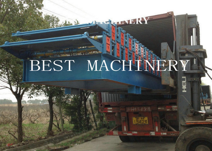 K Span Roll Forming Machine For Arch Roofs And Buildings With 7.5kw Power
