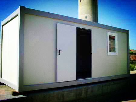 Three Layers Custom Container Homes PVC Window Galvanized Steel With Stairs