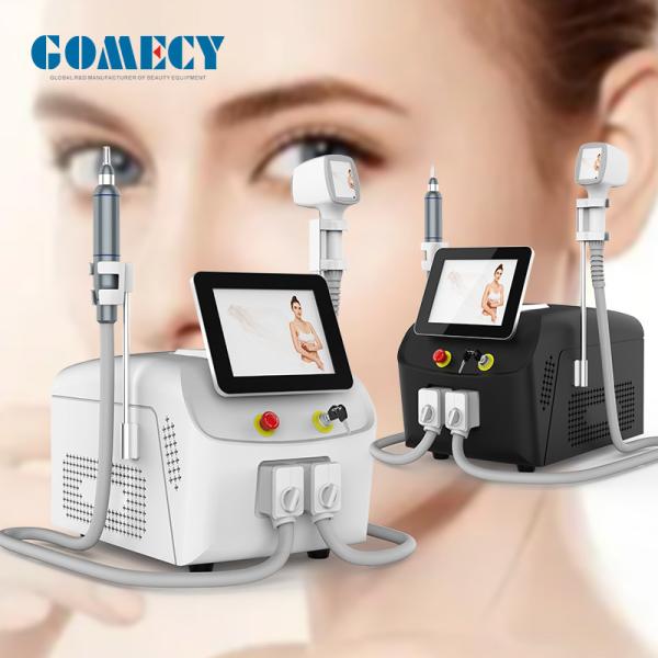 Nd Yag Hair Removal Machine Diode Laser / Pico 2 In 1 Carbon Laser Skin