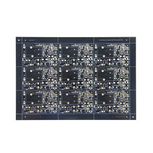2 U" ENIG FR4 Black Ink UL RoHS 2 Layers PCB Circuit Board