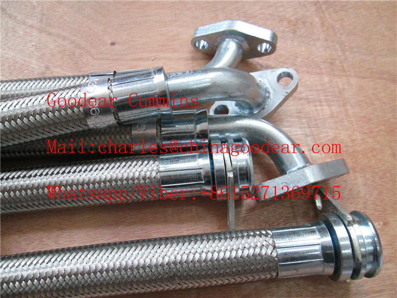 Chongqing k38/k50 diesel engine turbo return pipe 3632339