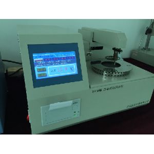 Precision 0.5% Hydraulic Oil Flash Point Tester Resolution 0.1℃ Automatic Open