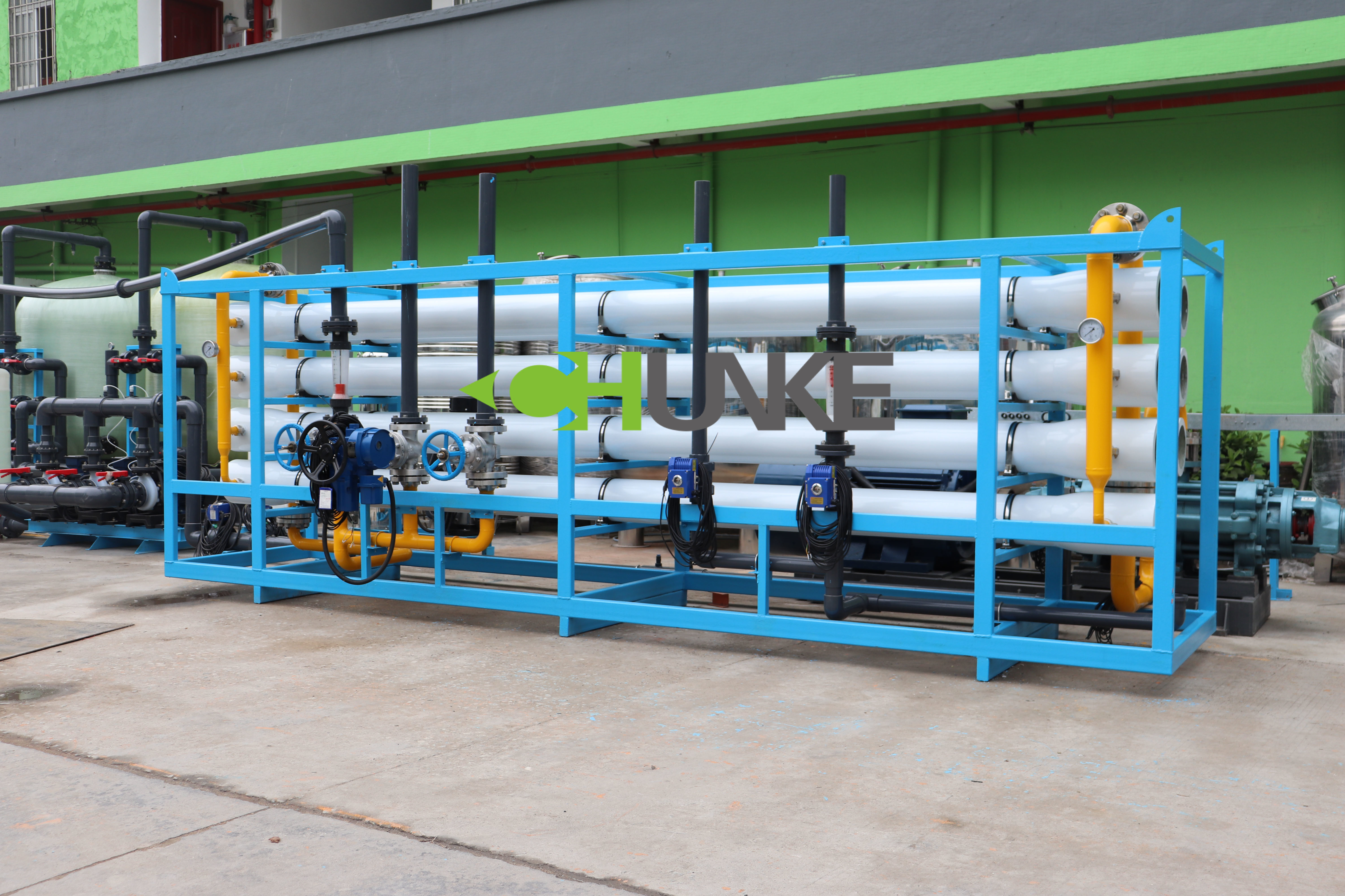 35TPH Sea Water Reverse Osmosis Sea Water Desalination Machine