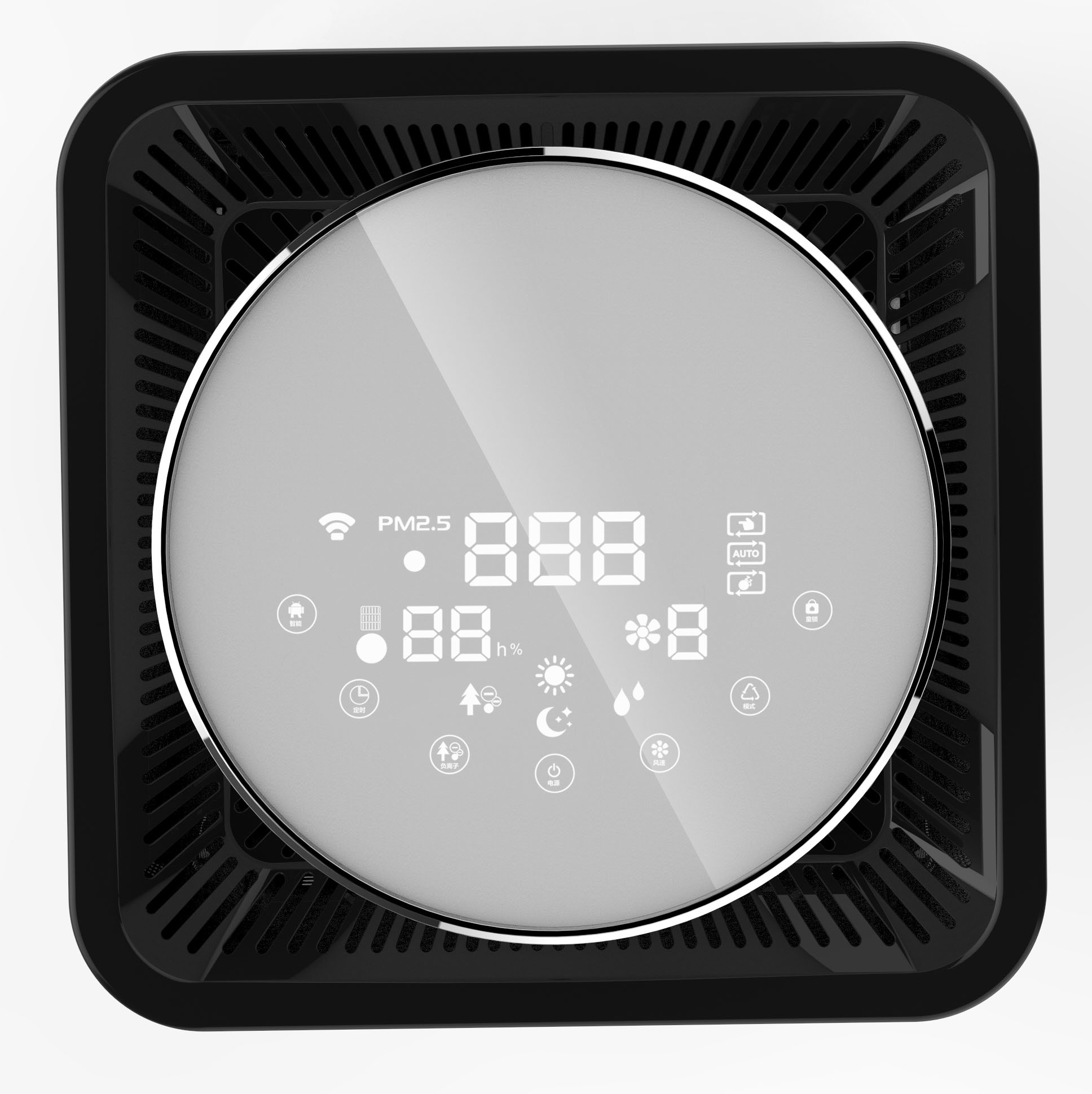 Smart Control Tobacco Smoke Air Purifier Smoke Dust Commercial Air Cleaners For Tobacco Smoke