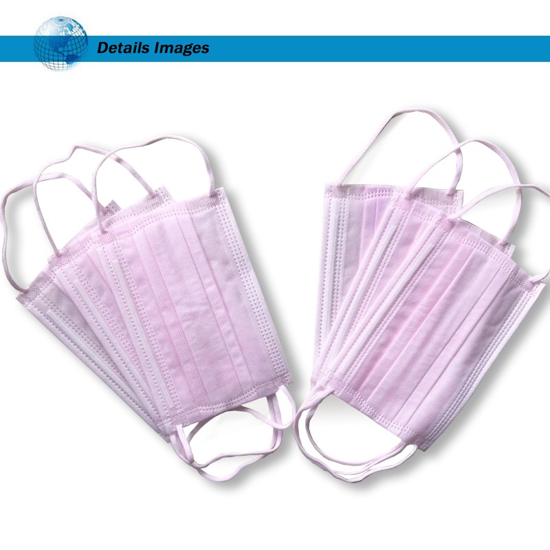 Blue Disposable Surgical Mask，Non Woven Medical Grade Face Mask Breathable