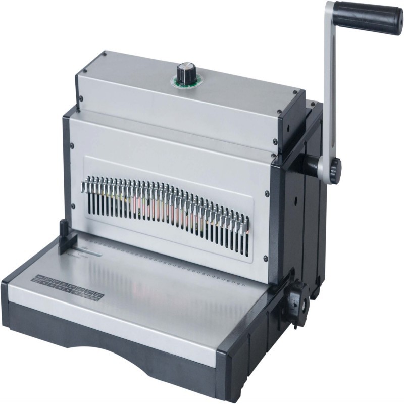 Office A4 A5 B5 Paper Spiral Binding Hole Punching Machine Double Loop