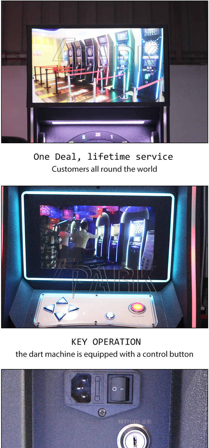 Luxury Dart EPARK HD LCD Amusement Game coin operated Machine