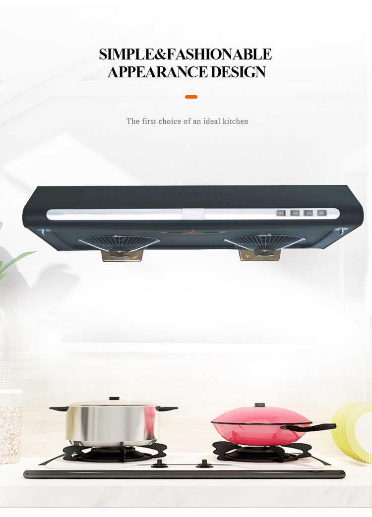 70cm Slimline Canopy Cooker Hood Extractor Stainless Steel