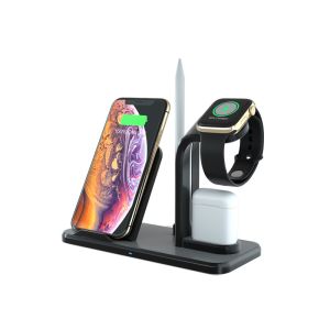 3in1 Fast Charging Wireless Charger With LED Light Indicator
