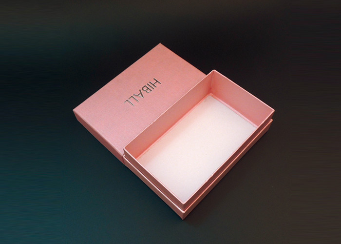 Cosmetic Lid And Bottom Paper Printed Packaging Box Full Color Eco - Friendly