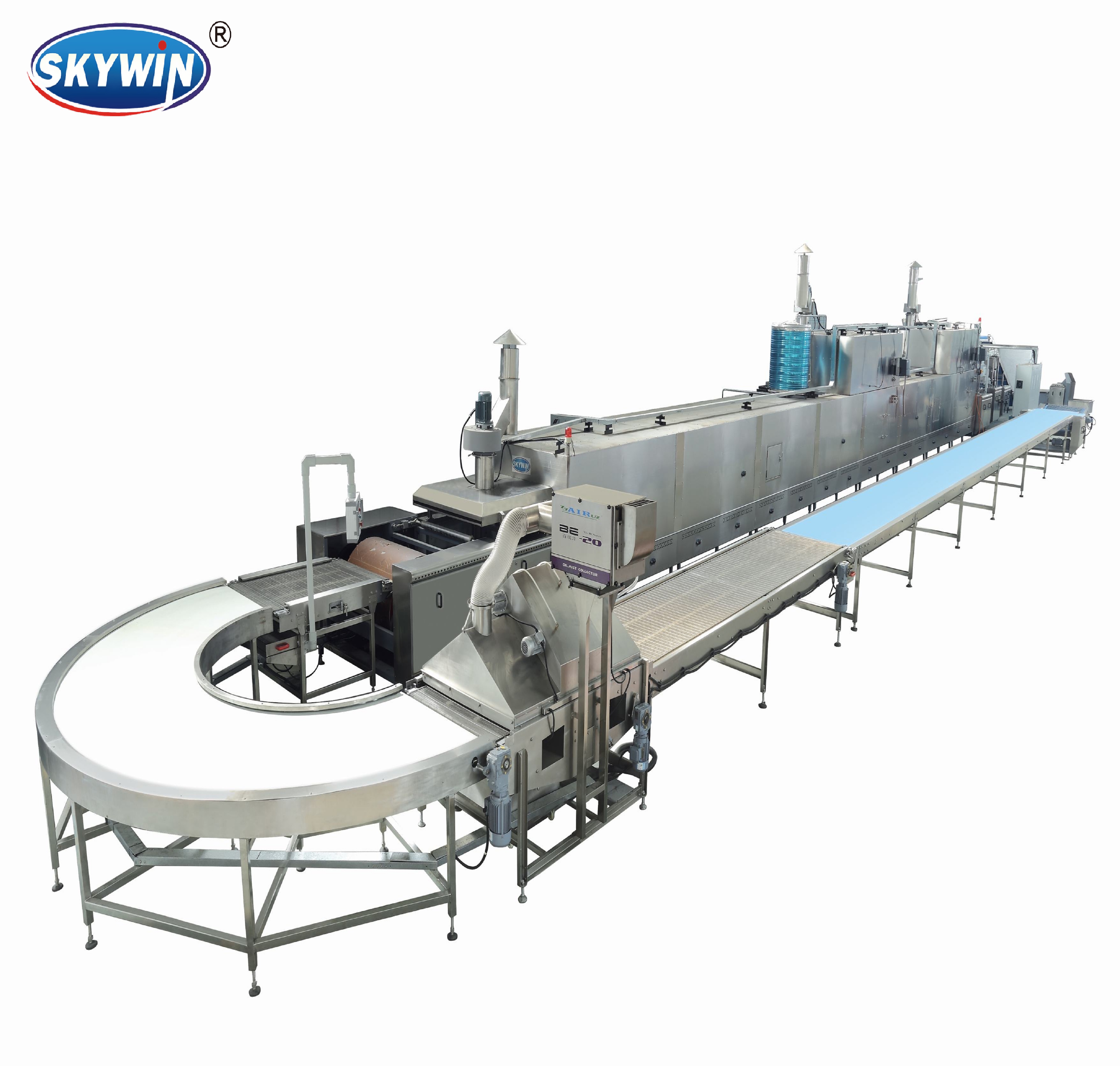 Automatic Biscuit Production Line Small Cookies Making Machine