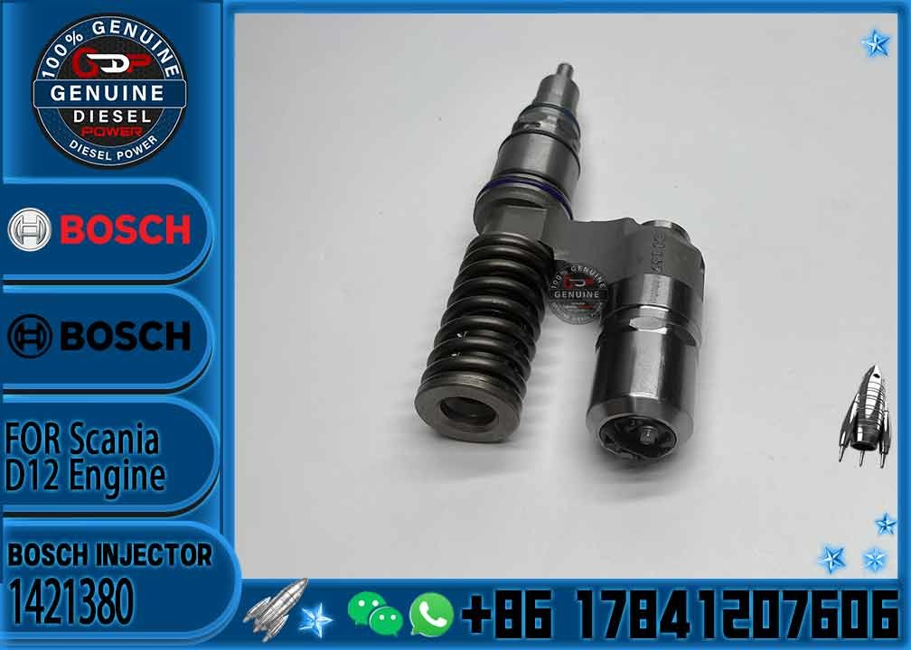 Durable Fuel Injector Assembly 1421380 For Scania D12 Series