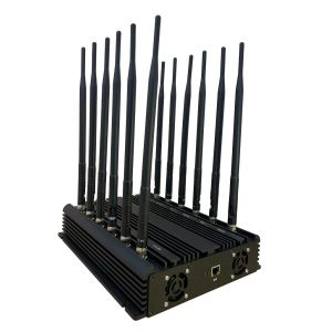 Optional IoT Smart Management Software Control EST-804F12 12 Bands Cell Phone 2G 3G 4G 5G WIFI Signal Jammer