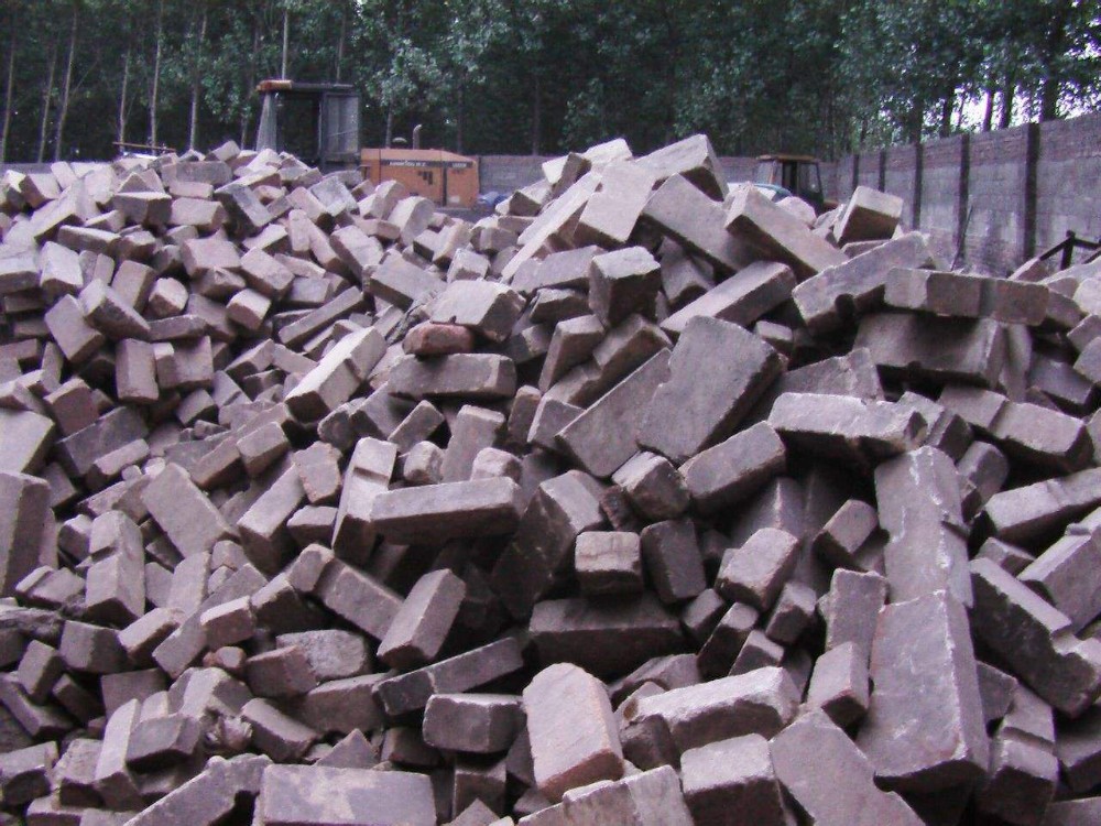 MSDS Certificate Included Used Magnesia Chrome Fire Brick for Refractory Recycling