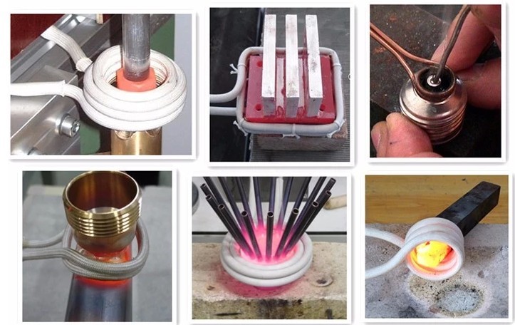 Heat Treatment Copper Brazing Machine Induction Welding 220V 28KHZ