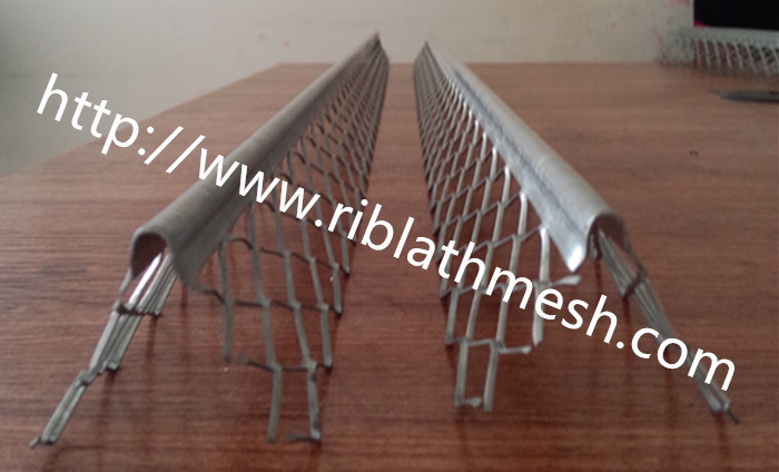 Expanded Plaster Angle Bead Round Nose Corner Beads 0.30 / 0.35mm Thickness
