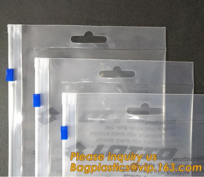 Plastic Bag OEM Custom PVC Loop Handle Image Printed Plastic Shopping Bag,Promotional Clear Waterproof Plastic Cosmetic