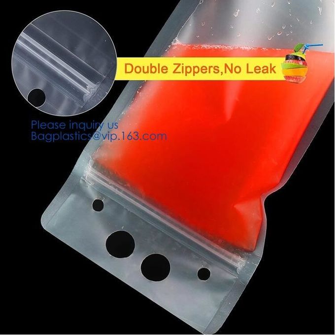 Biodegradable Zipper Water Plastic Drink Pouch Bags,Unique design 5L Spout Pouch Plastic Drinking Water Bag bagease