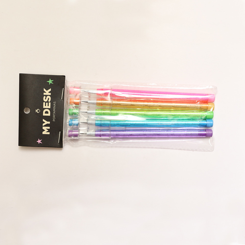 Hot Selling Standard Non-Sharpening Pencil 9 leads with blister card for kids