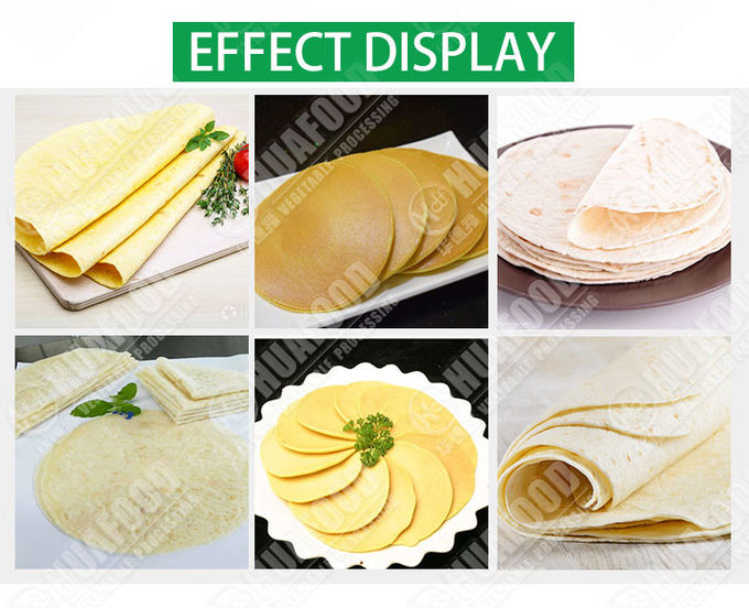 Small 3.0kw Automatic Food Processing Machines Corn Tortilla Making Machine