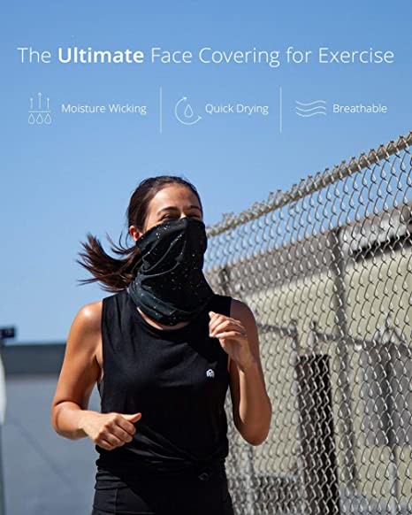 Half Face Breathable Protective Reusable Rave Face Bandana