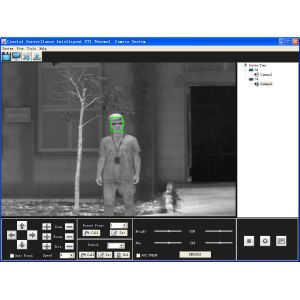 Uncooled VOx FPA Intelligent IR Electro Optical Tracking System for Border