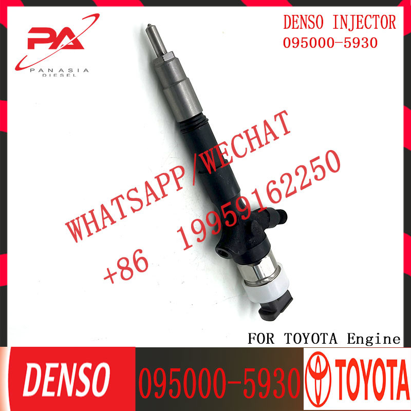 Fast dispatch 095000-593# 095000-5931 Common Rail Fuel Injector 095000-5930 For Toyota Hiace Hilux