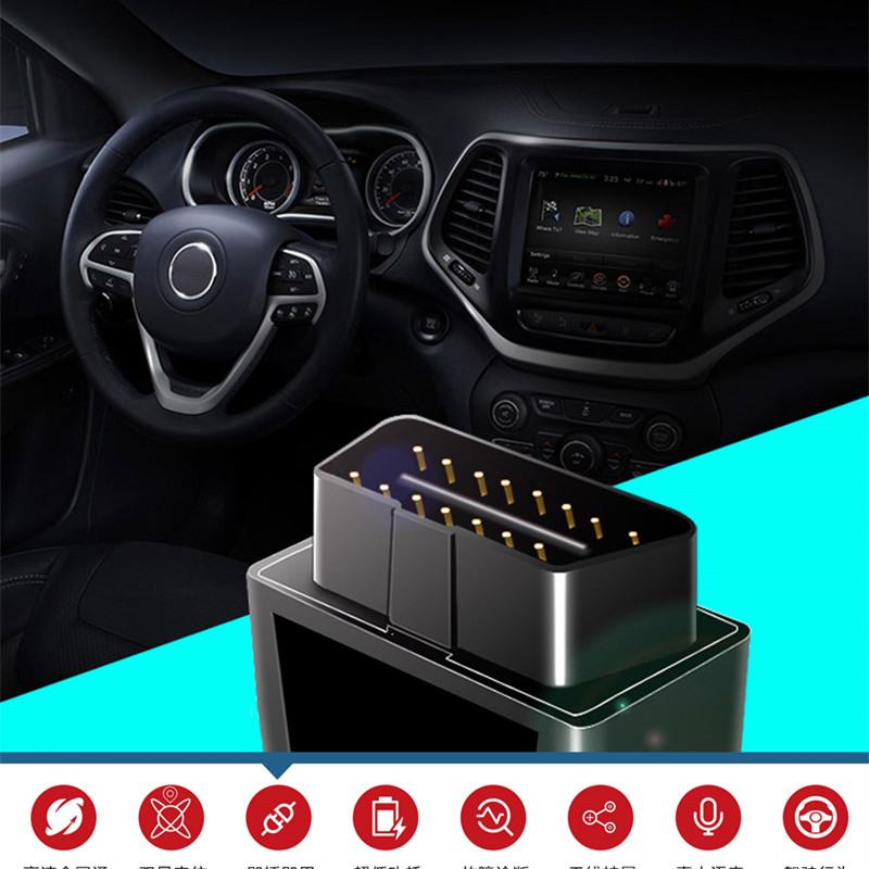 W45mm Mini Plug Play Terminal App Hidden Gps Tracker For Car VT005