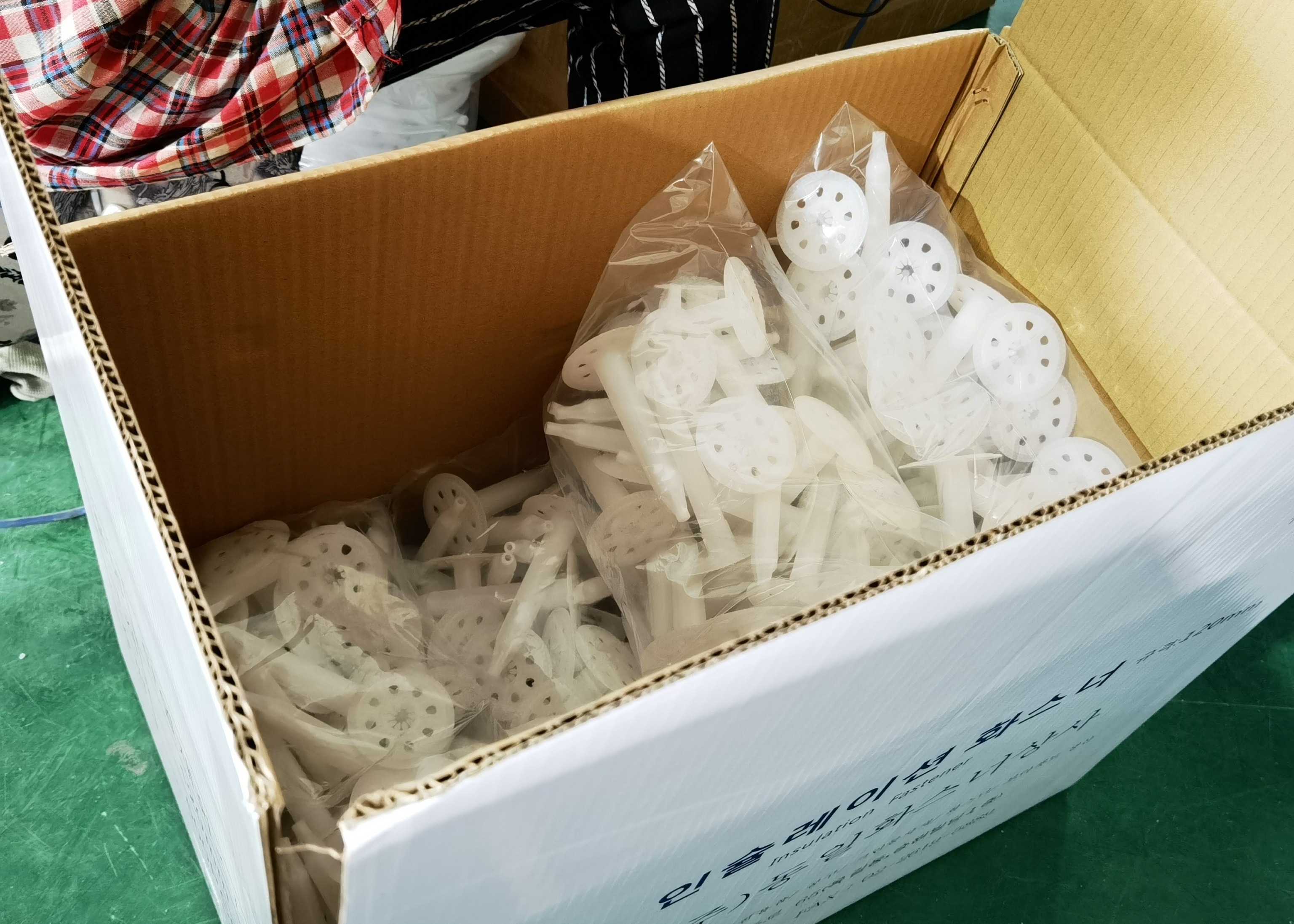Insulation Fixing Xps Fasteners High Density Polyethylene