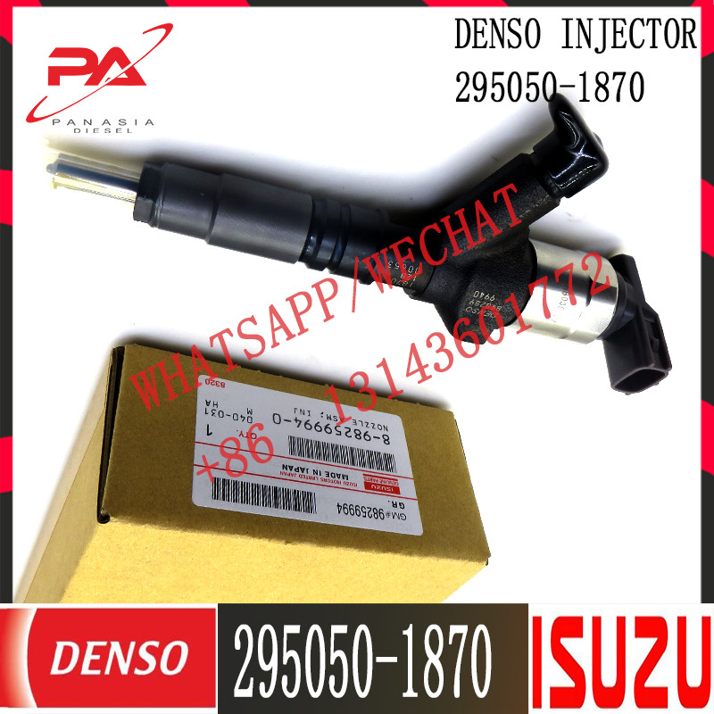 For ISUZU 4JH1 Diesel Fuel Injector 295050-1870 8-8259994-0 8982599940 2950501870