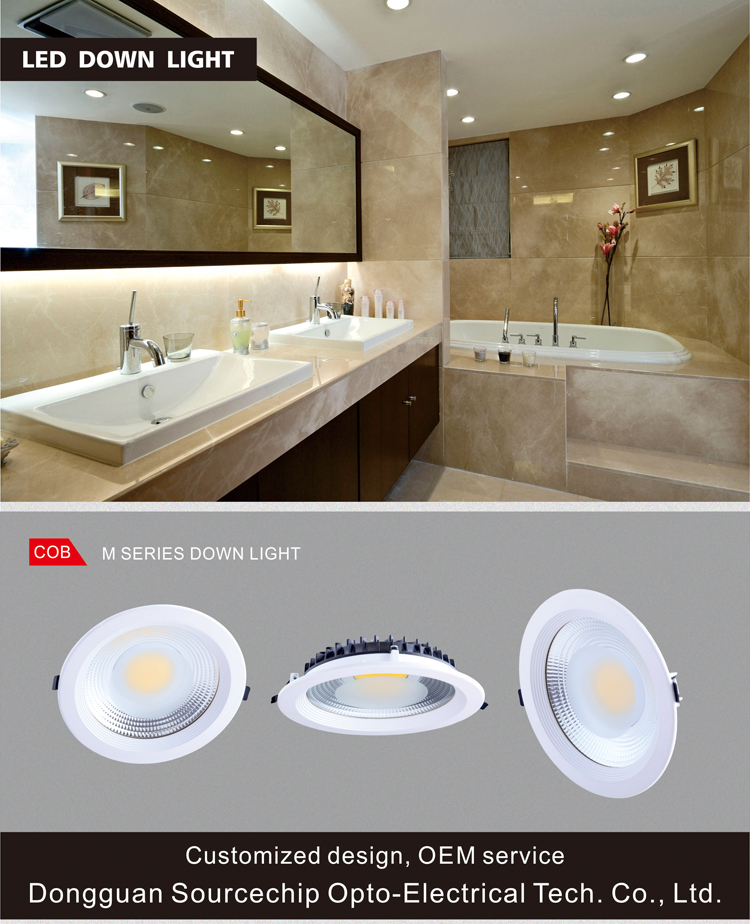 Supply 85mm COB LED downlight 3w qualified