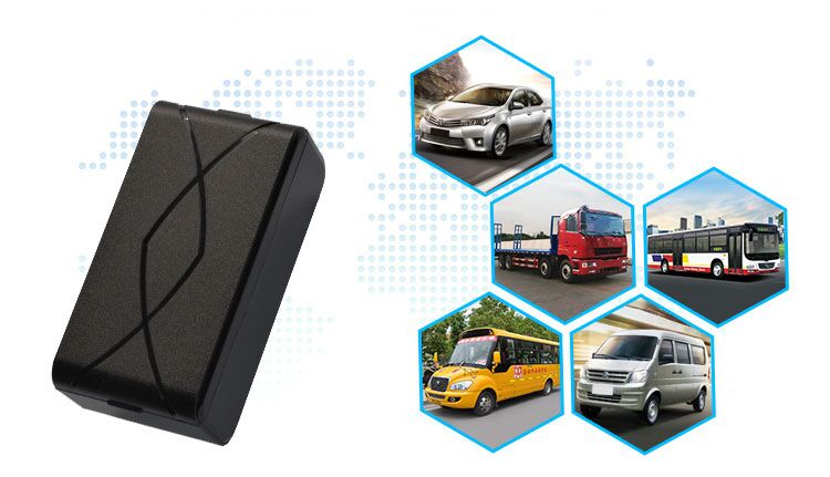 100g Wireless Stand Automotive Vehicle Cargo Tracking Device W41mm
