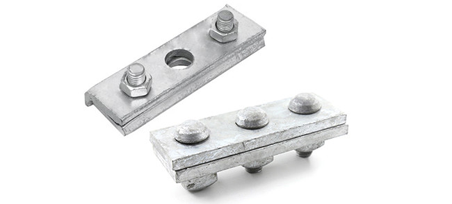 Three Bolt Guy Wire Clamp Powerline Tools 100mm Guy Wire Pole Clamp