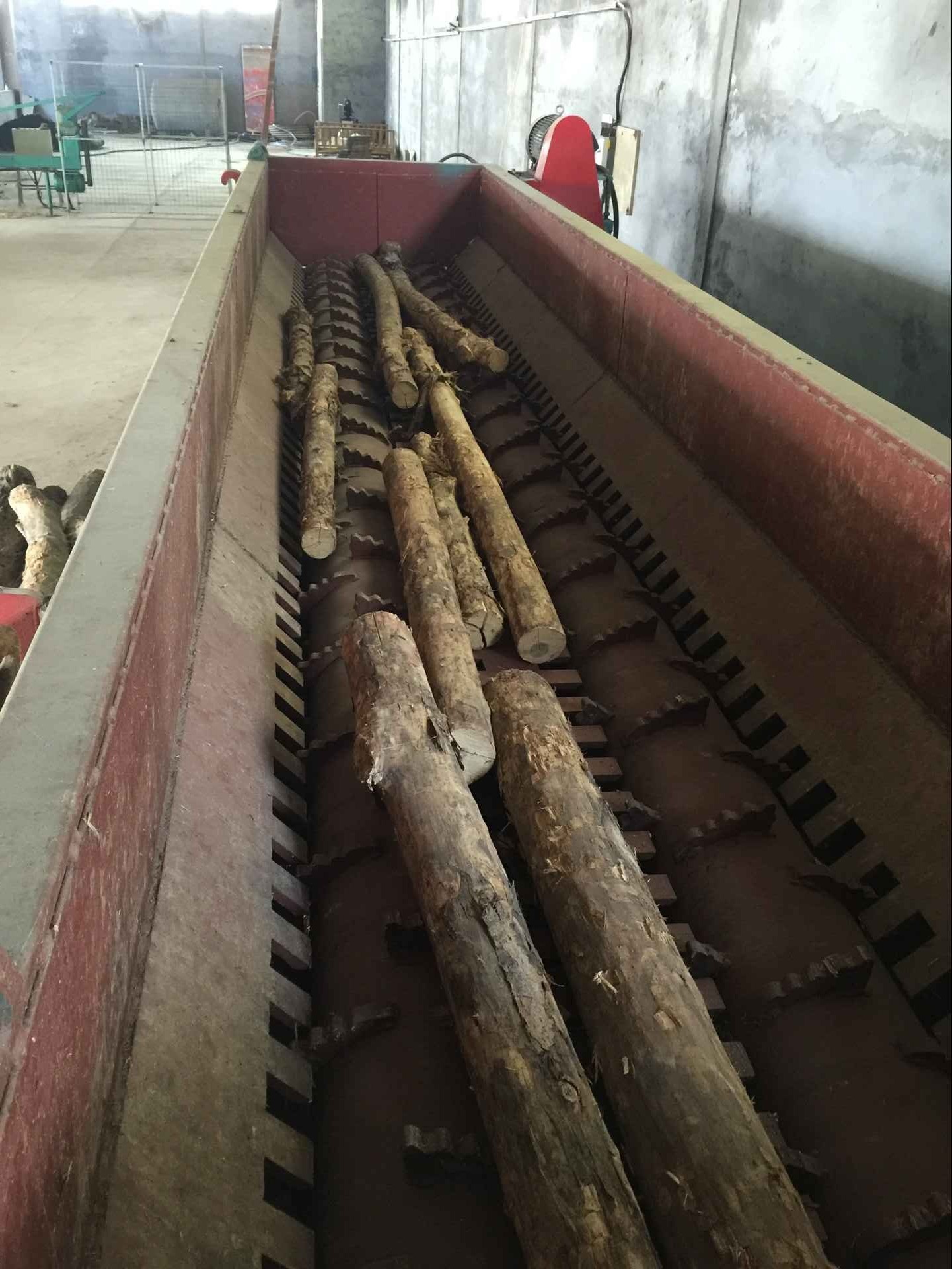Automatic Woodworking Machinery Debarker Rate 98% Wood Ring Type Debarker
