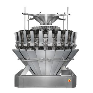 50bpm Speed PLC MCU Control Multi Head Weighing Machine With CAN Bus Protocol