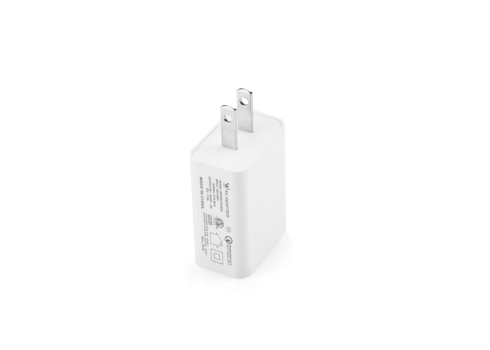 AC Wall Mount USB Power Adapter USA Market Universal Charger 90g Lightweight