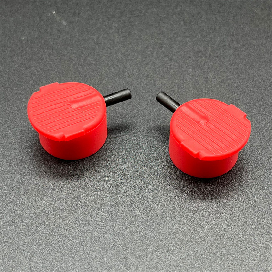 Durable Male Key Chain Pepper Spray Valve Cap - Quick Access Self-Defense Solution for Active Lifestyles