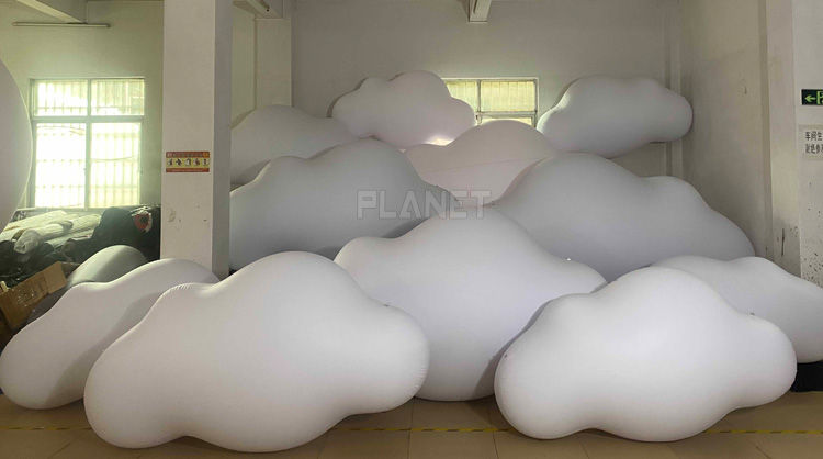 Party Event Decor Inflatable Cloud Giant Inflatable Cloud
