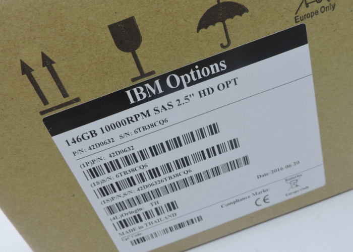 New Condition IBM Hard Disk 146G 10K3 2.5" Size 42D0633 42D0632