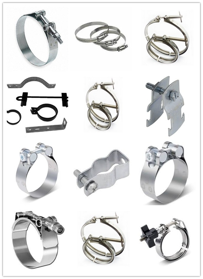 Customized Double Wire Stainless Steel Hose Pipe Clamps for Various Applications