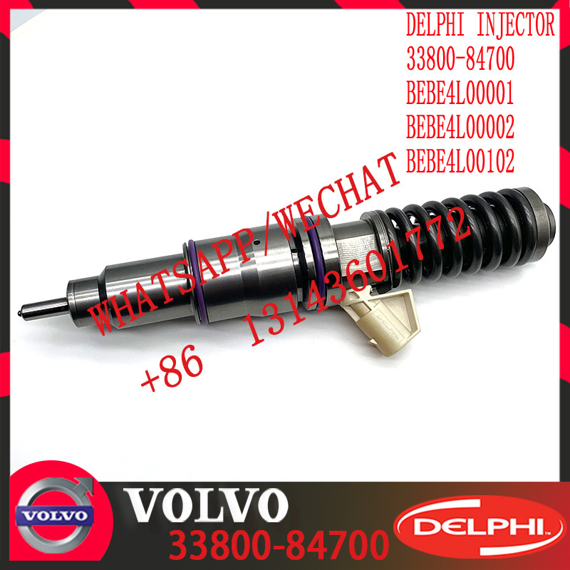Diesel Fuel Injector 33800-84700 BEBE4L00001 63229473 BEBE4L00002 BEBE4L00102 E3.5 for HYUNDAI L ENGINE WITH EGR