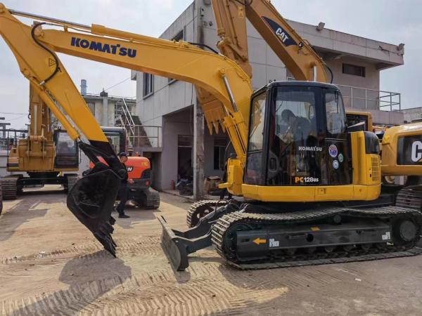Used Japan Komatsu PC128US Excavator Secondhand Komatsu PC128 Construction