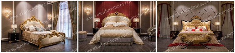 2015 new design embroidery classic luxury silk bed design for bedroom TA-002