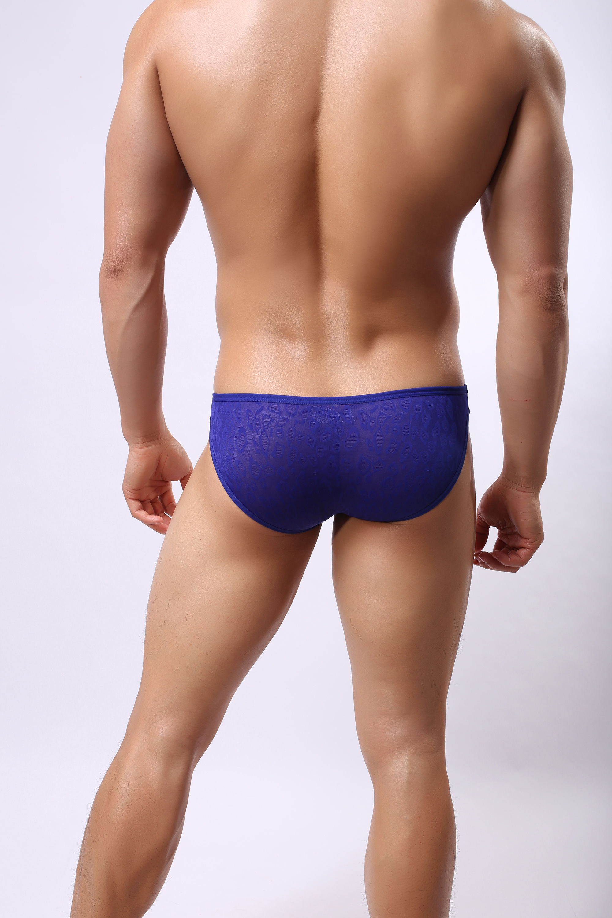 Nylon Spandex Low Rise Underwear Sexy Adults Breathable Men'S Boxer Underwear
