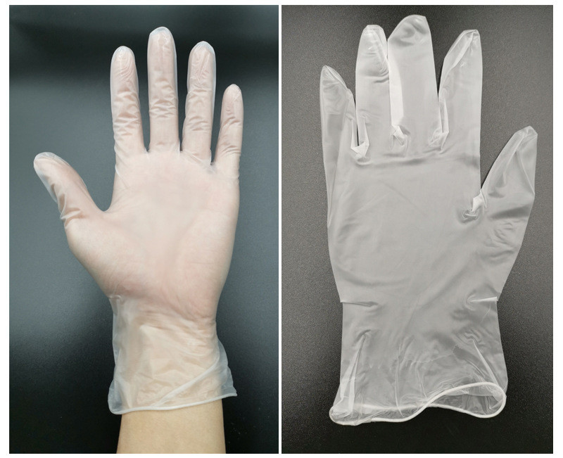 Antibacterial Disposable Protective Gloves Safety Pvc Gloves Breathable